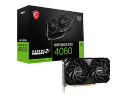 MSI Geforce RTX4060 Ventus 2x Black OC 8GB Graphics Card