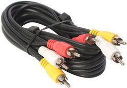 Daichi 3 x RCA M-M AV Lead 1.5M Audio / Video Lead
