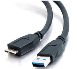 8Ware USB 3.0 Certified Cable - USB-A Male to Micro-USB B Male 1M