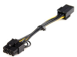 6 Pin FM to 6+2PIN M GPU Power adapter